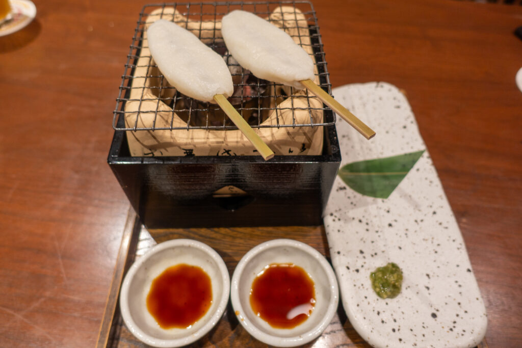 笹かまぼこの“手焼き体験”